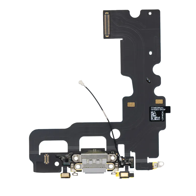 Flex kabel nabíjecího konektoru pro iPhone 7 (Premium) (stříbrná)