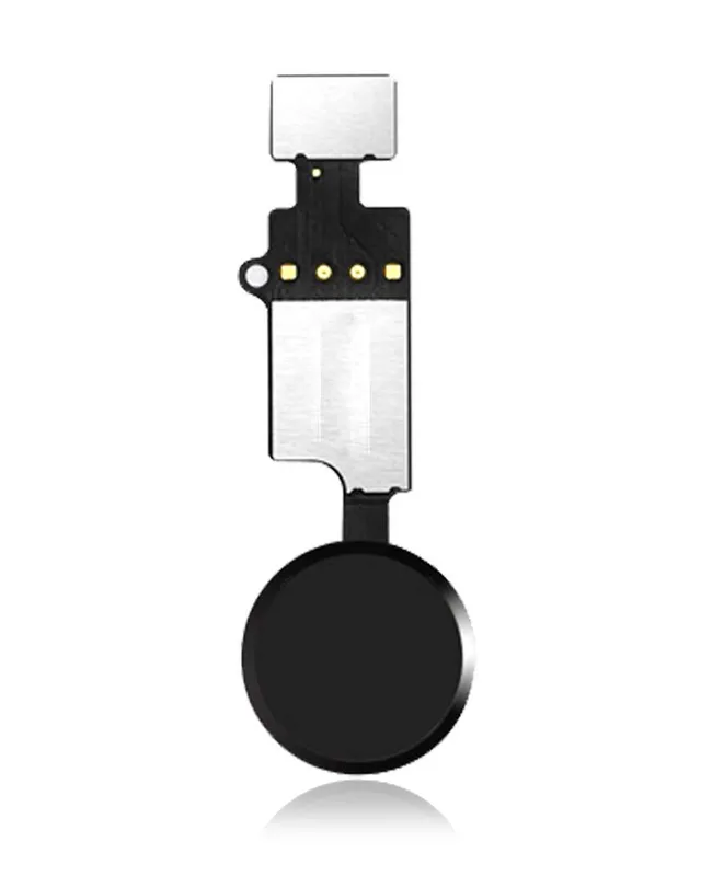 Univerzální tlačítko Home (No Bluetooth / No Jumper) pro iPhone 7 / 7 Plus / 8 / 8 Plus / SE (2020) / SE (2022) (JCID) (černá)