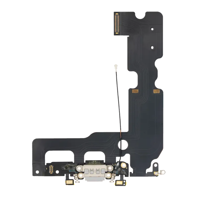 Flex kabel nabíjecího konektoru pro iPhone 7 Plus (Premium) (stříbrná)