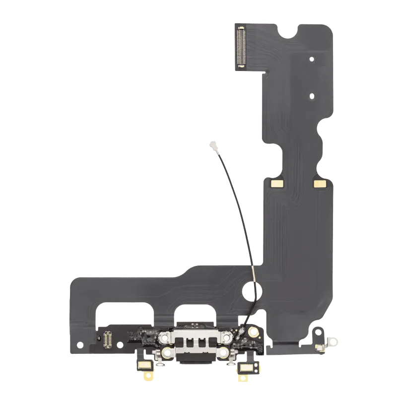 Flex kabel nabíjecího konektoru pro iPhone 7 Plus (Premium) ( / matná černá)