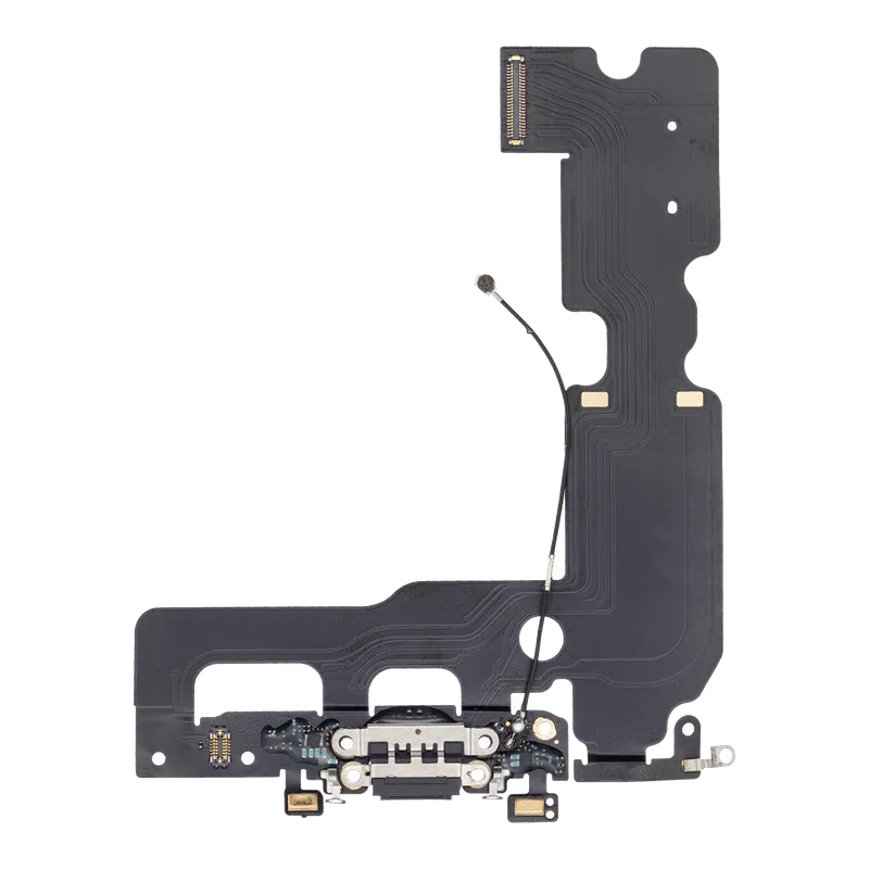 Flex kabel nabíjecího konektoru pro iPhone 7 Plus (Aftermarket) ( / matná černá)